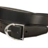Tory Leather English Stirrup Buckle Belt -Equestrian Clothing Store 1 1 2 belt black nickel rolled 2818 tory leather 84601.1617232234