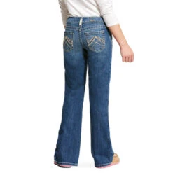 Equestrian Clothing Store -Equestrian Clothing Store 10025985 ariat girls real whipstitch jeans back 86281.1553195493