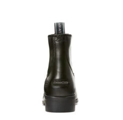 Kids Ariat Devon IV Zip Paddock Boots -Equestrian Clothing Store 10027242 ariat kids devon IV zip black back 09645.1670693017