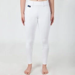 Irideon Kids Cadence Knee Patch Breeches 7 Irideon Kids Cadence Knee Patch Breeches -Equestrian Clothing Store 30 3135 irideon kids cadence knee patch breech white front 65758.1527708348