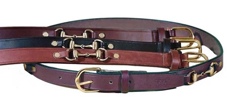 Tory Leather English Snaffle Bit Belt 4 Tory Leather English Snaffle Bit Belt - Image 2