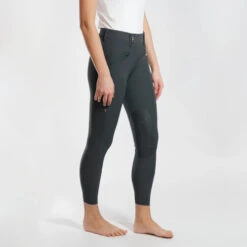 For Horses Adelia Pull On Knee Grip Breeches 18 For Horses Adelia Pull On Knee Grip Breeches -Equestrian Clothing Store adelia pull on knee grip grey side ADELIA for horses 49330.1620257098