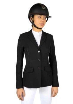 Samshield Alix Air Competition Jacket -Equestrian Clothing Store alix air perforated black front ALIX AIR samshield 01258.1654293400