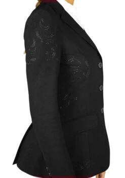 Samshield Alix Air Competition Jacket -Equestrian Clothing Store alix air perforated black side ALIX AIR samshield 31039.1654293407