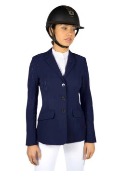 Samshield Alix Air Competition Jacket -Equestrian Clothing Store alix air perforated navy front ALIX AIR samshield 06746.1654293383