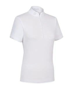 Samshield Aloise Competition Shirt Short Sleeve 15 Samshield Aloise Competition Shirt Short Sleeve -Equestrian Clothing Store aloise show shirt SS white front ALOISE samshield 19062.1654295643