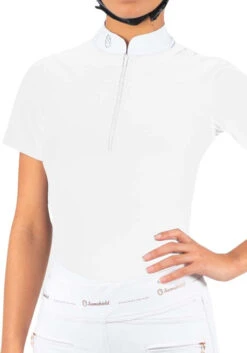 Samshield Aloise Competition Shirt Short Sleeve 14 Samshield Aloise Competition Shirt Short Sleeve -Equestrian Clothing Store aloise show shirt ss white tone detail ALOISE T T samshield 82508.1654295647