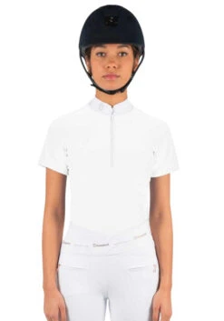 Samshield Aloise Competition Shirt Short Sleeve 12 Samshield Aloise Competition Shirt Short Sleeve -Equestrian Clothing Store aloise show shirt ss white tone front ALOISE T T samshield 85832.1654294808