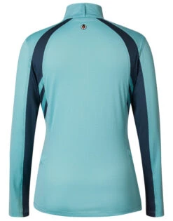 Kerrits Always Cool Ice Fil Shirt Solid Long Sleeve -Equestrian Clothing Store always ice fil solid ls topaz back 40483 kerrits 19842.1675895815