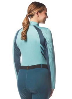 Kerrits Always Cool Ice Fil Shirt Solid Long Sleeve -Equestrian Clothing Store always ice fil solid ls topaz rider back 40483 kerrits 26849.1675895883