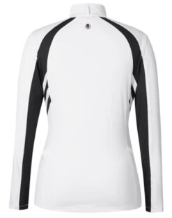 Kerrits Always Cool Ice Fil Shirt Solid Long Sleeve -Equestrian Clothing Store always ice fil solid ls white back 40483 kerrits 93658.1675895857