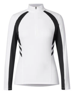 Kerrits Always Cool Ice Fil Shirt Solid Long Sleeve -Equestrian Clothing Store always ice fil solid ls white front 40483 kerrits 83670.1675895841