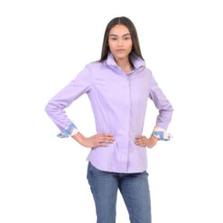 Chestnut Bay Annie-O Western Show Shirt -Equestrian Clothing Store annie o western show lavender front CB1000 642 chestnut bay 45345.1652469559
