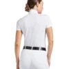 Ariat Aptos Short Sleeve Show Shirt -Equestrian Clothing Store aptos short sleeve show shirt white back 10008992 ariat 93634.1641678411