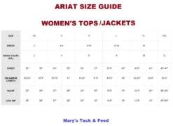 Ariat Varsity Logo Tee Long Sleeve -Equestrian Clothing Store ariat womens tops size guide 19198.1661214464