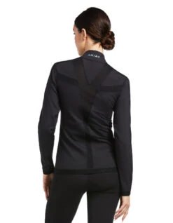 Ariat Ascent Full Zip Sweatshirt -Equestrian Clothing Store ascent zip sweatshirt black back 10039435 ariat 85671.1645568915