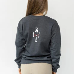 TKEQ Athletic Motif Sweatshirt -Equestrian Clothing Store athletic motif sweatshirt nickle back ATH MOTIF tkeq 43501.1668466297