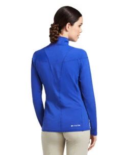 Ariat Auburn Quarter Zip Baselayer -Equestrian Clothing Store auburn 1 4 zip baselayer mazarine blue back 10039496 ariat 08666.1645308574