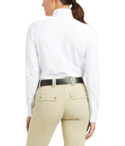 Ariat Auburn Show Shirt -Equestrian Clothing Store auburn show shirt white back 10034895 ariat 79837.1615750784