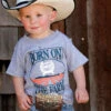 Cinch Kids Born On The Farm Tee 1 Cinch Kids Born On The Farm Tee -Equestrian Clothing Store born on the farm heather grey MTT7671074 miller 30455.1656097120