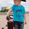 Boys Cinch Get Rowdy Tee -Equestrian Clothing Store boys get rowdy tee ss turq MTT7671082 cinch 56717.1684521196