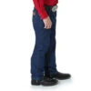 Wrangler Boys Western Jeans - Size 1T To Size 7 -Equestrian Clothing Store boys jeans 1t 7 blue side 13MWZJP wrangler 47513.1674243034