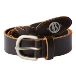 B Vertigo Braided Leather Belt -Equestrian Clothing Store braided belt dark brown 31905 DBR b vertigo 39594.1667945954
