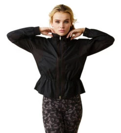 Ariat Breathe Jacket -Equestrian Clothing Store breathe jacket black front 10043394 ariat 98973.1675198843
