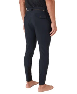 Men's B Vertigo Damien Breeches Knee Patch -Equestrian Clothing Store bv mens damien kp anth.gry side 36725 horze 48026.1678926370