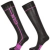 Equiline CalinC Socks -Equestrian Clothing Store calinc socks black purple T11356 equiline 33007.1652819673