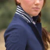 Cavalleria Toscana Knit Collar Riding Jacket -Equestrian Clothing Store cavalleria toscana knit collar riding jacket royal collar up 50751.1600711303