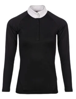 Horseware Ireland Horseware Sara Competition Shirt Long Sleeve -Equestrian Clothing Store cjbahs horseware sara comp shirt ls black front 33841 21011.1640813524