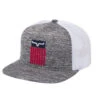 Kimes Ranch Cody Trucker Cap -Equestrian Clothing Store cody trucker hat heather grey kimes 46845.1671244234