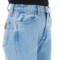 Wrangler Women's Cowboy Cut Jeans 14 Wrangler Women's Cowboy Cut Jeans -Equestrian Clothing Store core jeans antique wash side detail 1014MWZAT wrangler 47302.1665524265