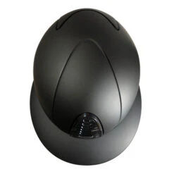 KEP Cromo 2.0 Polo Visor Matt Helmet -Equestrian Clothing Store cromo 2.0 polo matt black top front kep 46845.1688153611