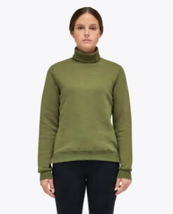 Cavalleria Toscana Embossed Turtleneck Pullover 14 Cavalleria Toscana Embossed Turtleneck Pullover -Equestrian Clothing Store ct emboss turtleneck pullover fl.green front FED106 CO100 5E00 cavalleria toscana 48536.1664063444