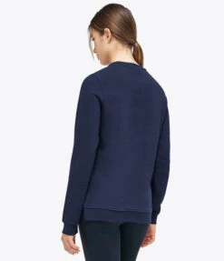 Cavalleria Toscana Orbit Logo Sweatshirt 13 Cavalleria Toscana Orbit Logo Sweatshirt -Equestrian Clothing Store ct orbit crew navy backFED103 CO079 CT 97639.1667273357