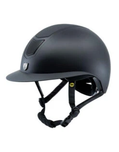 Tipperary Devon UltraMatte Helmet With MIPS -Equestrian Clothing Store devon helmet wide mips black 3 4 tipperary 94059.1632683609