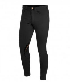Schockemohle Men's Draco Knee Patch Breeches -Equestrian Clothing Store draco grip breech black schockemohle 42087.1552753895