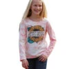 Girls Cruel Denim Dusty Boots Tee Long Sleeve -Equestrian Clothing Store dusty boots tee ls pink CTK8730001 cruel 98978.1663195888