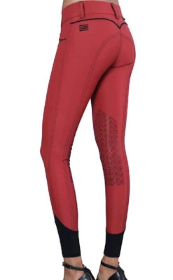 GhoDho Elara Breeches -Equestrian Clothing Store elara ultra wtwt grip kp dark coral side B0020 GhoDho 29451.1624053555