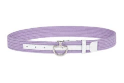 Cavalleria Toscana Elastic CT Clasp Belt Leather Trim
