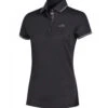 Equiline GretiG Tech Polo -Equestrian Clothing Store equiline women s polo gretig black 62857.1653077389