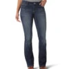 Wrangler Essential Mid Rise Bootcut Jean -Equestrian Clothing Store essentials mr bc denim front 09MWZDO wrangler 36947.1638998901