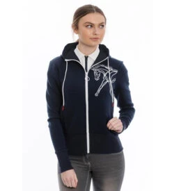 Horseware Ireland Horseware Flamboro Hoody -Equestrian Clothing Store flamboro hoodie navy front CJNHPH B000 horsewear 57645.1663804004