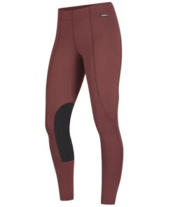 Kerrits Flow Rise Performance Tights -Equestrian Clothing Store flow rise performance tights mahogany side 50200 kerrits 58024.1645910720