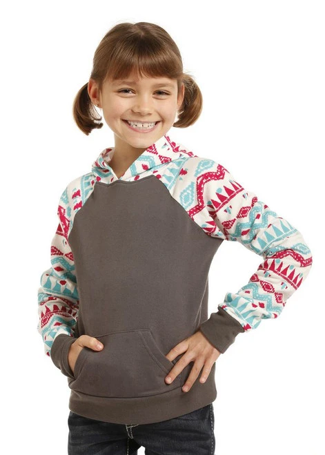 Girls Rock & Roll Print Hoodie 5 Girls Rock & Roll Print Hoodie - Image 3