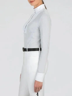 Equiline Garde G Show Shirt 9 Equiline Garde G Show Shirt -Equestrian Clothing Store garde g show shirt silver side H00840 604 equiline 40328.1635534505