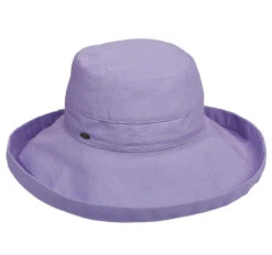 Scala Giana Cotton Big Brim Hat -Equestrian Clothing Store giana cotton lavender LC399 LAVENDER scala 82887.1691252272