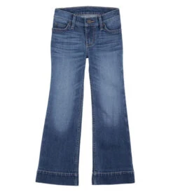 Girls Wrangler Trouser Jean -Equestrian Clothing Store girls daisey trouser jean front 112317227 wrangler 39248.1666668677